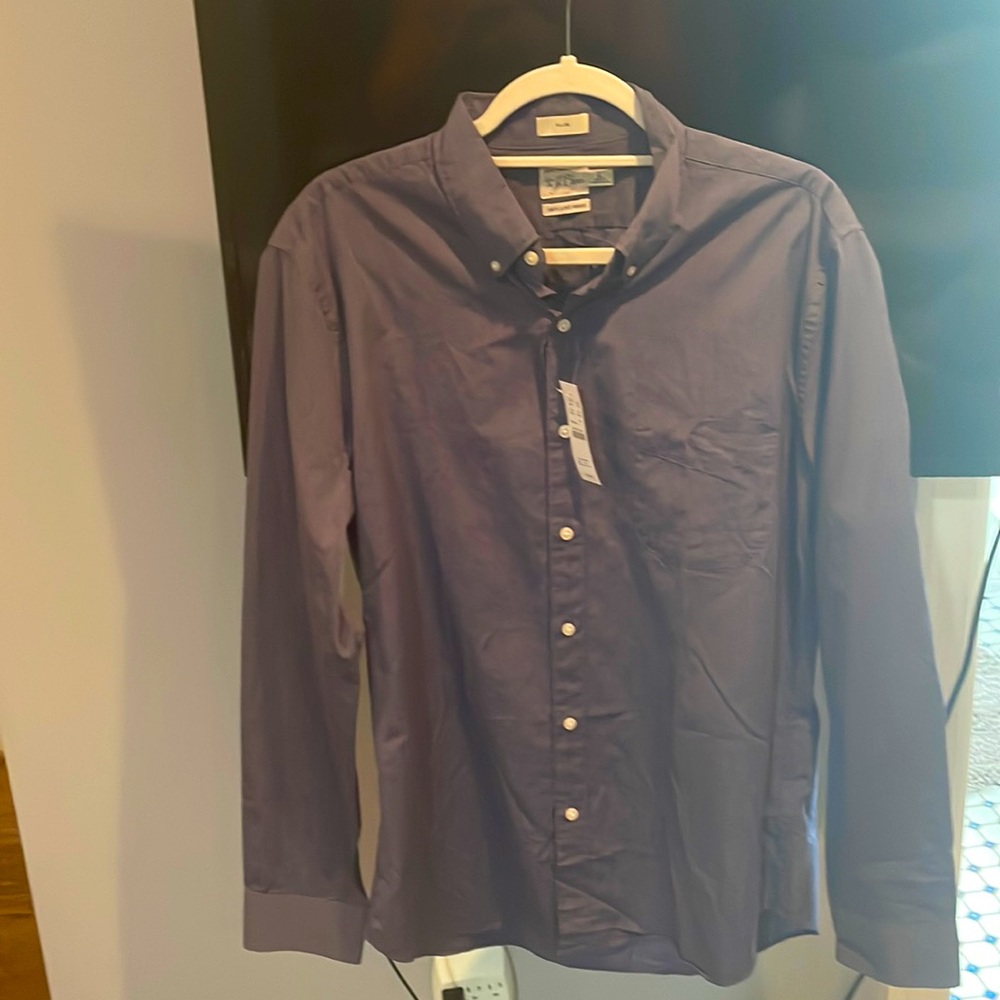 J Crew Blue Button Down